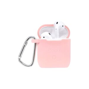 AIRPOD SILICON CASE W/KEY RING&STRAP PNK AIRPOD SILICON CASE W/KEY RING&STRAP PNK